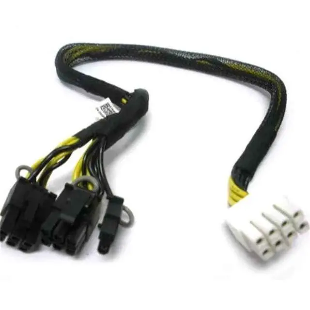 Alt view image 2 of 2 - Suitable for R720 R730 R7910 split GPU power cord N08NH 9H6FV