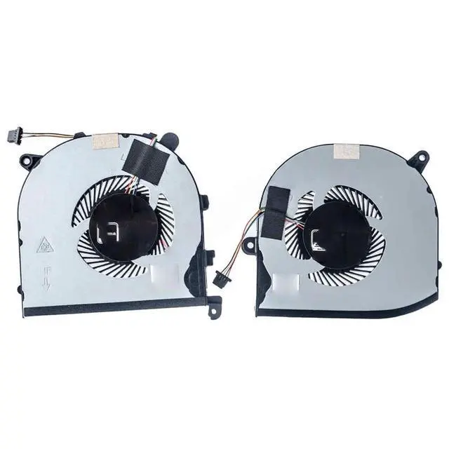 Alt view image 2 of 2 - Replacement Laptop CPU+GPU Cooling Fan for 15 9560 5520 Series 0VJ2HC 0TK9J1
