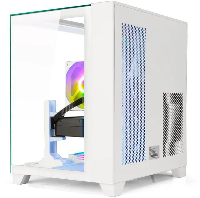Alt view image 4 of 7 - LXZ Gaming PC Desktop,Features AMD Ryzen 7 8700F 4.1 GHz (5.0 GHz Turbo), GeForce RTX 5060 (8G),32GB DDR5 RAM,1TB NVMe SSD,Supports WiFi 6,Prebuilt Gaming PC Tower