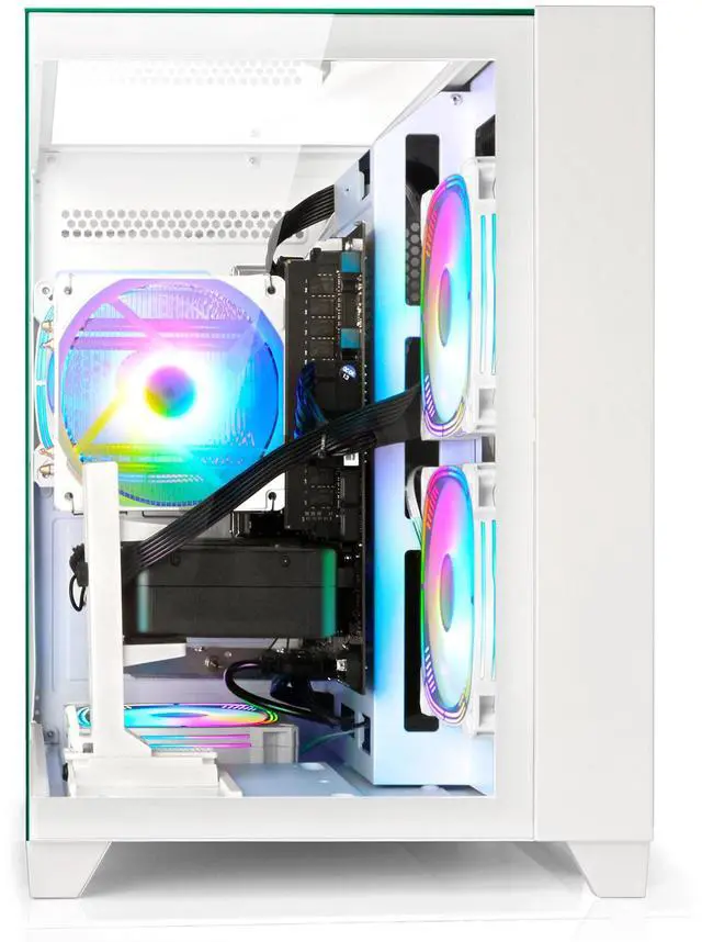 Alt view image 2 of 7 - LXZ Gaming PC Desktop,Features AMD Ryzen 7 8700F 4.1 GHz (5.0 GHz Turbo), GeForce RTX 5060 (8G),32GB DDR5 RAM,1TB NVMe SSD,Supports WiFi 6,Prebuilt Gaming PC Tower