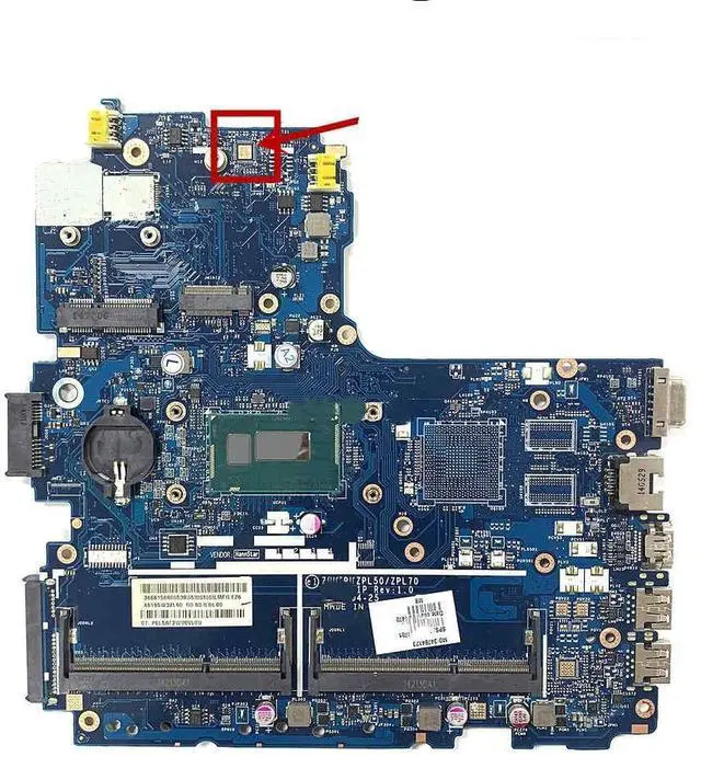 Main image of LA-B181P for 450 G2 laptop motherboard, CPU i5-4210U, 768146-601 768146-501 768146-001
