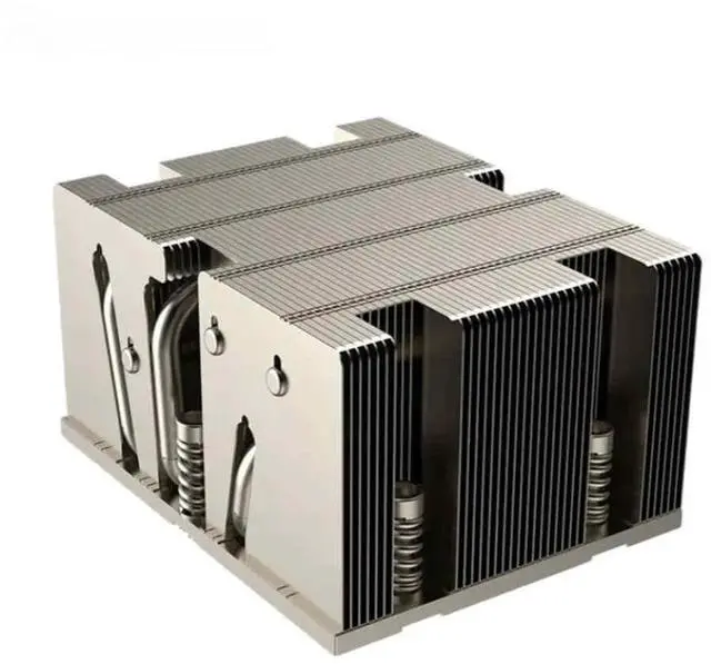Main image of 2U SP5 heatsink passive CPU cooler with 6 heat pipes for Genoa processor socket SP5 2U servers, 350W