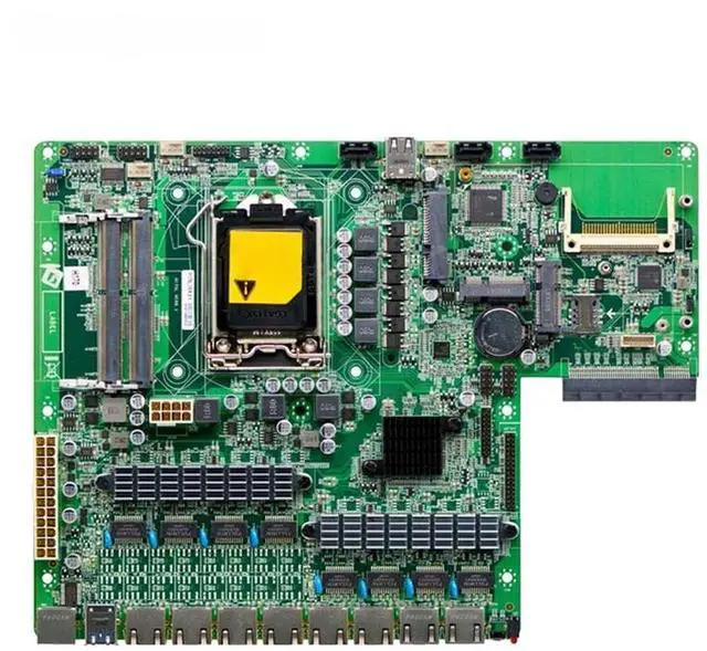 Main image of Multi-network board 8Gbe LAN port 1151 6th 7th i3/i5/i7 firewall router motherboard