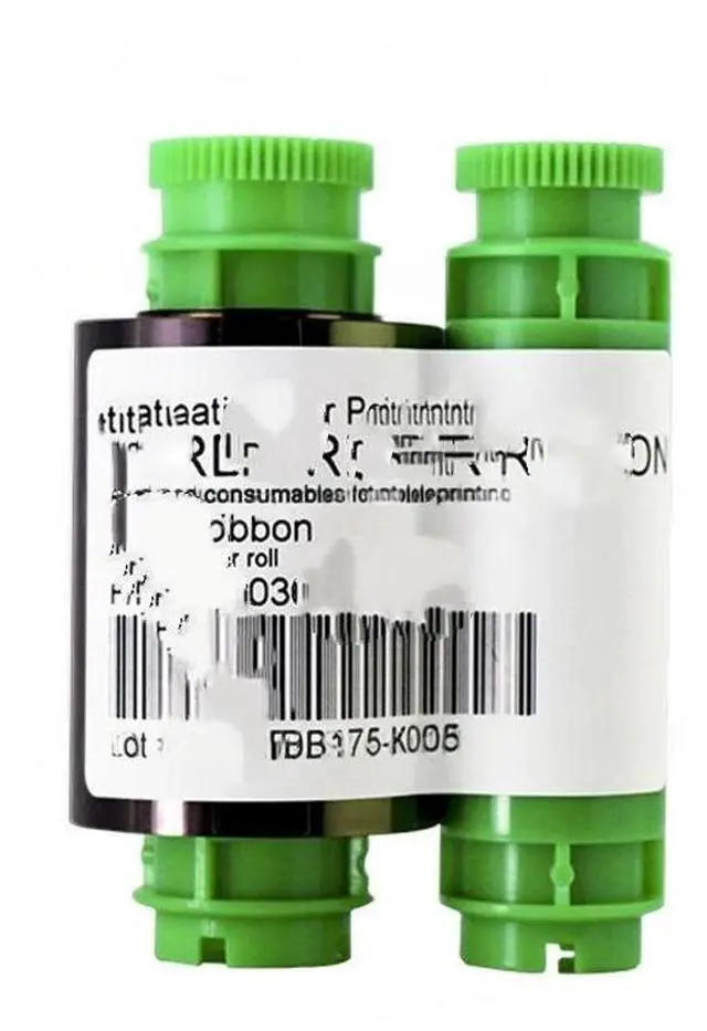 Main image of 200-sheet ribbon (without chip) 66200360 for TP-9000, TP-9100, and TP-9200 card printers