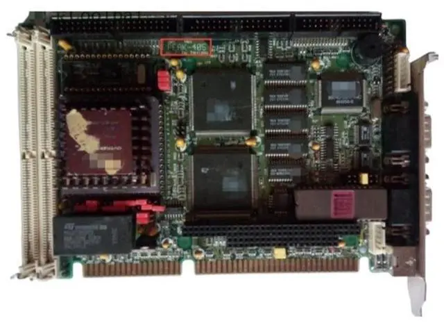 Main image of PEAK-405 embedded industrial computer motherboard slot industrial motherboard half-length CPU card PICMG1.0 ISA bus with CPU memory PC104