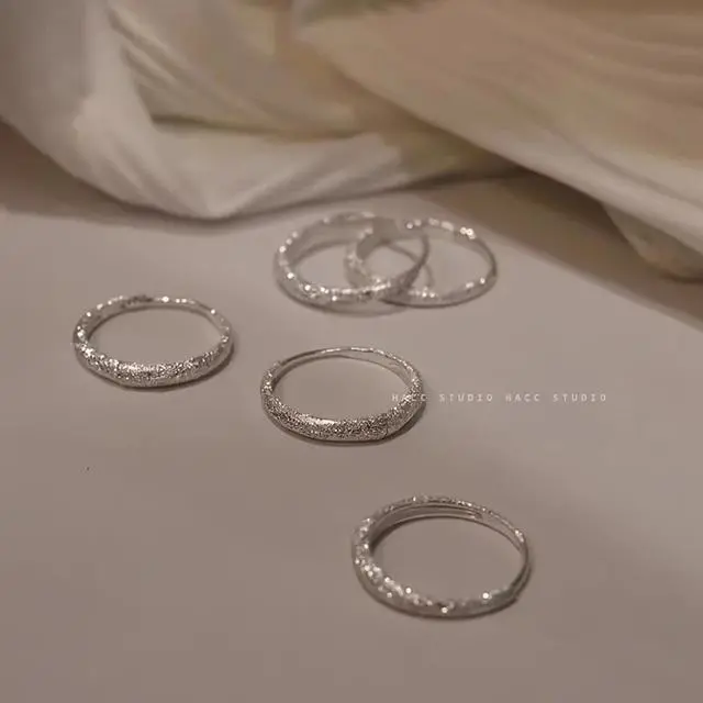 Alt view image 2 of 5 - 925 Silver Plated Earrings - Frosted Starry Sky River Design, Elegant & Timeless Jewelry Gift for Women, Perfect for Birthdays, Anniversaries, Valentines Day & Special Occasions