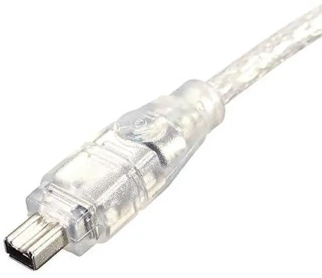 Alt view image 3 of 7 - JAENFONG Only for DCR-TRV75E DV Firewire to USB Cable USB 2.0 to Firewire IEEE 1394 4Pin iLink Cable 4.92FT/1.5M