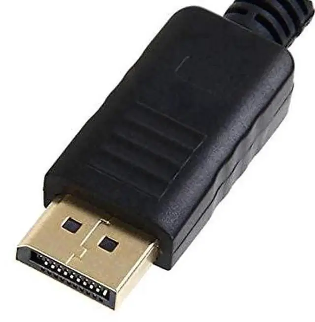 Alt view image 4 of 6 - JAENFONG DisplayPort to HDMI Adapter,Gold-Plated DisplayPort Male to HDMI Female Display Monitor Converter Cable Adapter for Computer, Desktop, Laptop, Monitor, Projector