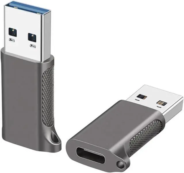 Main image of JAENFONG USB 3.2 Type C to USB-A Adapter Gen 2 Double Side 10Gbps USB C Female to USB Male Converter Support Data Transfer,C-Type Headerset Audio and Fast Charging USB-C Adapter - 1 Piece