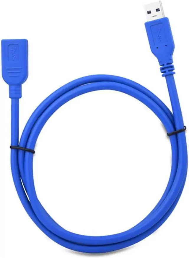 Alt view image 4 of 6 - JAENFONG USB 3.0 Extension Cable 5ft, USB 3.0 Extension Cable - A-Male to A-Female for USB Flash Drive, Card Reader, Hard Drive, Keyboard, Mouse, Printer, Camera