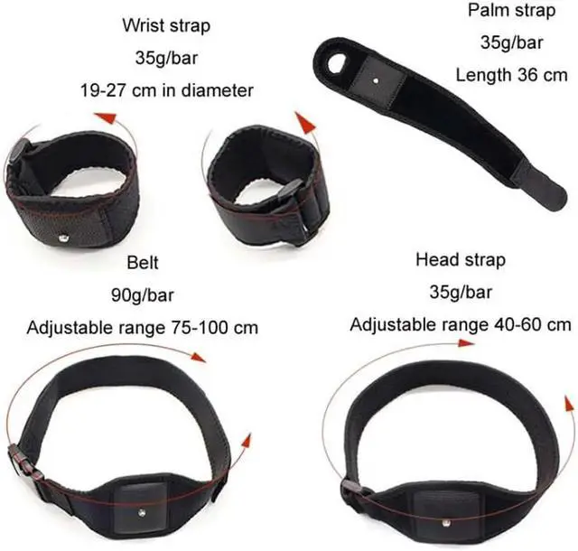 Alt view image 3 of 6 - JAENFONG for HTC Vive Tracker VR Strap Accessories, Style: Belt
