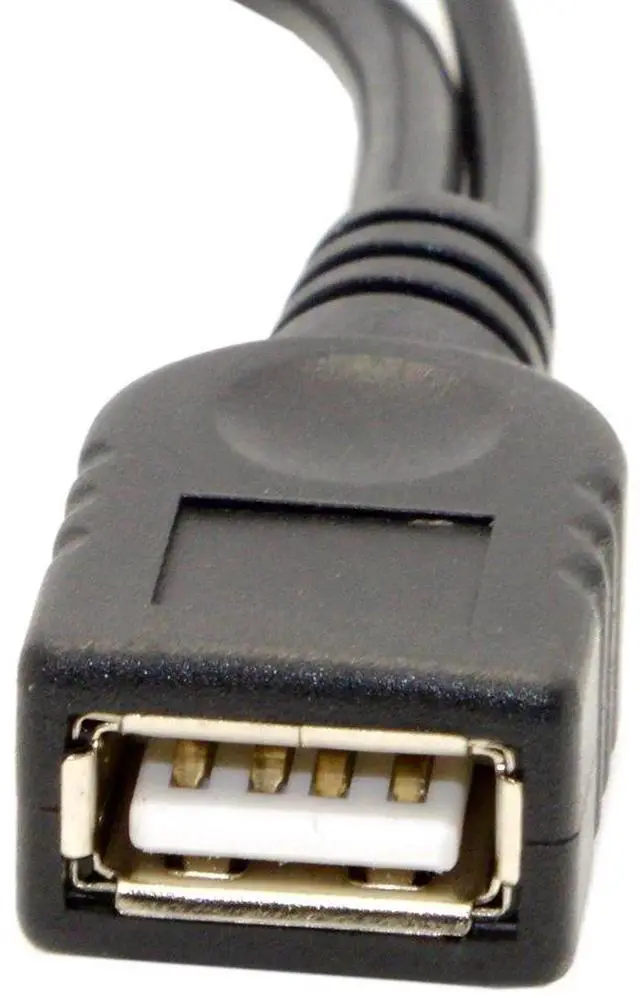 Alt view image 4 of 7 - JAENFONG USB C OTG Cable USB 3.1 Type C to USB 2.0 OTG Data Cable with USB Power