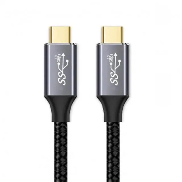 Alt view image 4 of 7 - JAENFONG Cable USB-C USB-C 100W Type-C Male to Male Cable 20V 5A GEN2 10Gbps 100W Charging for Laptop Tablet Phone 100CM