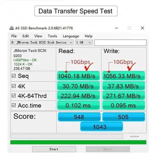 Alt view image 3 of 6 - JAENFONG Cable USB-C USB-C 100W Type-C Male to Male Cable Up Down Angled USB3.0 20V 5A GEN2 10Gbps 100W Charging for Laptop Tablet Phone 2M