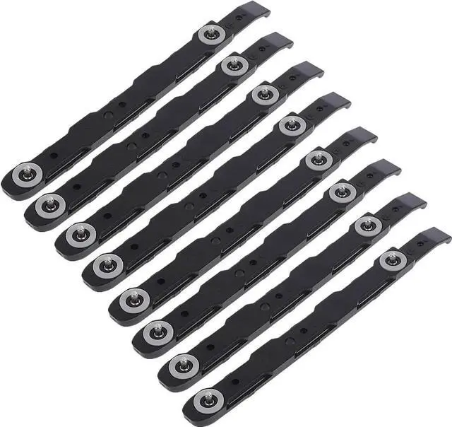 Main image of JAENFONG 8Pcs Chassis Hard Drive Mounting Rails for 3.5" HDD Bracket Left Right for Cooler for Masters SSD Computer Connectors