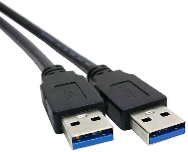 Alt view image 3 of 7 - JAENFONG USB 3.0 Front Panel Header 2 Male to 2 USB 3.0 Female Panel Port Extension Cable 0.5M with Panel Mount Holes