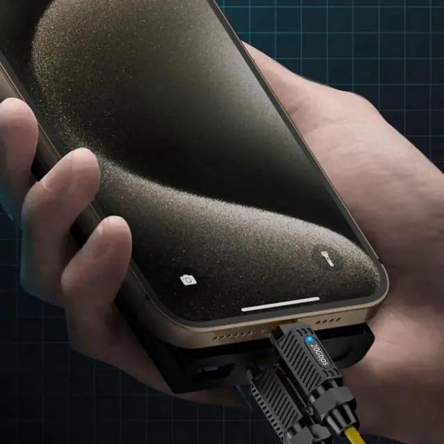 Alt view image 4 of 7 - JAENFONG USB4 USB-C Extension Cable 20Gbps 140W 8K 5K 4K@60Hz USB4.0 Compatible with Thunderbolt3/4 1.0M