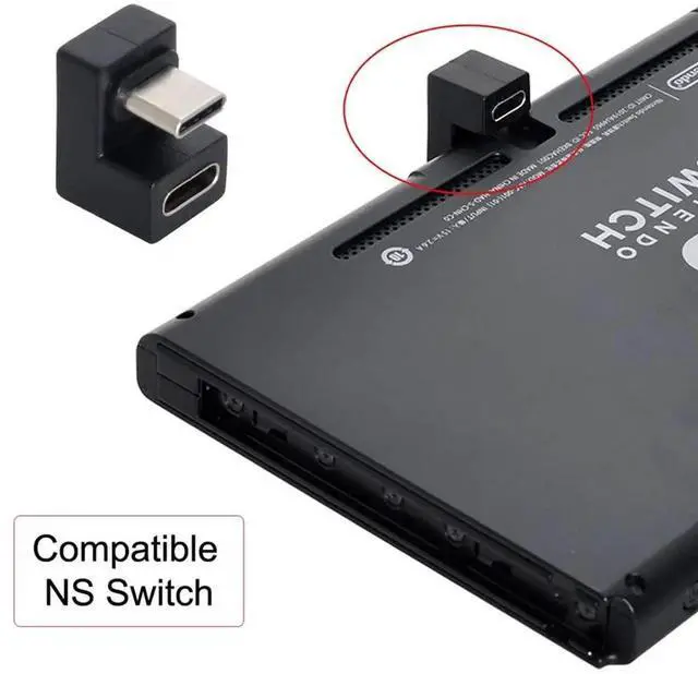 Alt view image 3 of 7 - JAENFONG 3pcs/lot USB 3.1 Type C Male Female to USB-C Female Power Data 10Gbps Adapter for NS Switch & Phone