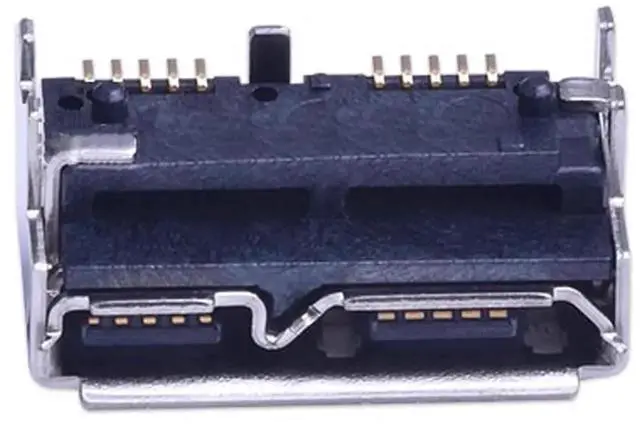 Alt view image 5 of 6 - JAENFONG Connector 10pcs Micro USB 3.0 10pin Female Socket Receptacle Board Mount SMT Type 5.2mm Height for SSD USB Hard Disk