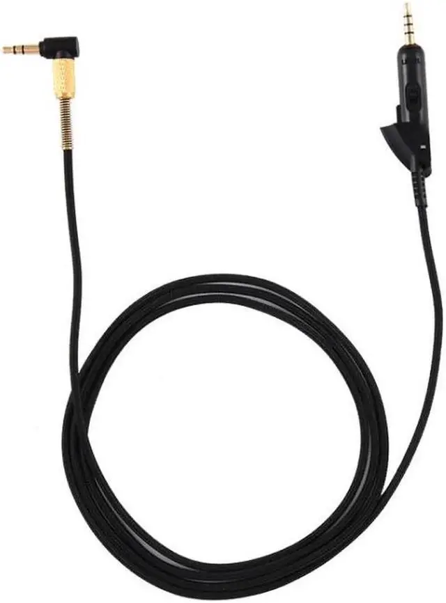 Alt view image 2 of 6 - JAENFONG 1.2m For Boss QC15 Headphone Audio Cable Braided Replacement Cable