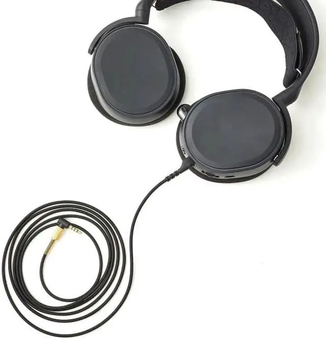 Alt view image 3 of 6 - JAENFONG Headphone Audio Cable for SteelSeries Arctis 3 5 7 Pro (Black)