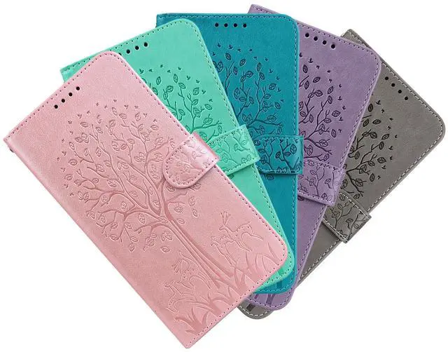 Alt view image 2 of 4 - JAENFONG Pattern Phone Case For Samsung Galaxy S23 5G Purple