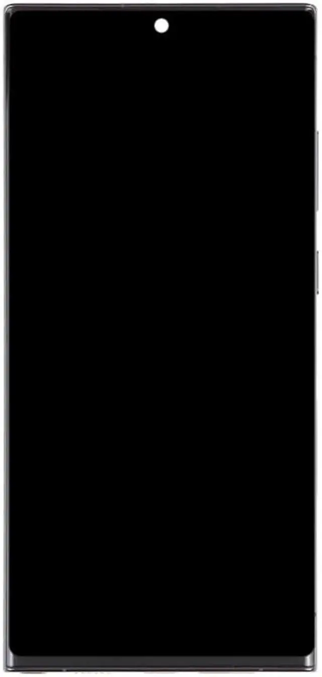 Alt view image 3 of 5 - JAENFONG For Samsung Galaxy S23 Ultra 5G SM-S918U US Edition 6.78 inch OLED LCD Screen Digitizer Full Assembly with Frame (Black)