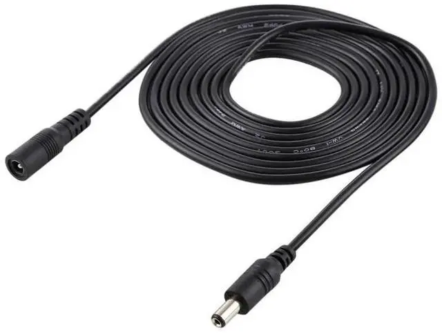 Alt view image 4 of 6 - 2m 22AWG 5.5 x 2.1mm Female to Male DC Power Supply Plug Extension Cable for Laptop