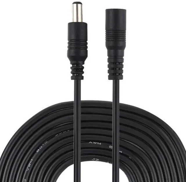Main image of 2m 22AWG 5.5 x 2.1mm Female to Male DC Power Supply Plug Extension Cable for Laptop
