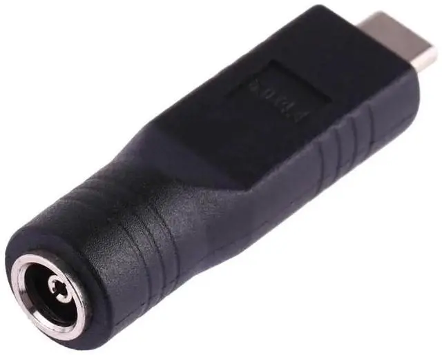 Alt view image 4 of 4 - JAENFONG 6.0 x 4.4mm Female to USB-C / Type-C Male Plug Adapter Connector