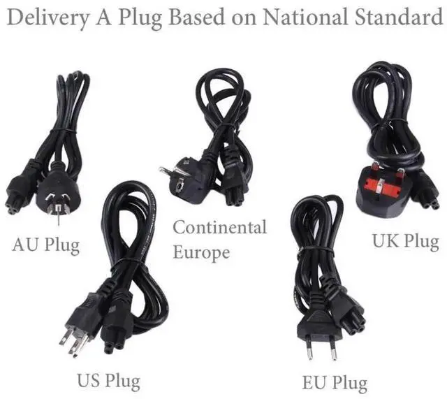 Alt view image 3 of 6 - JAENFONG 19V 3.42A AC Adapter for Toshiba Notebook, Output Tips: 5.5 x 2.5mm(Black)