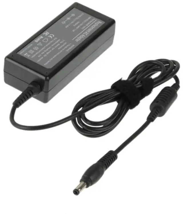 Alt view image 2 of 6 - JAENFONG 19V 3.42A AC Adapter for Toshiba Notebook, Output Tips: 5.5 x 2.5mm(Black)