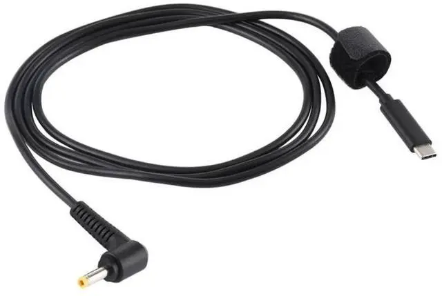 Alt view image 6 of 6 - JAENFONG USB-C / Type-C to 4.0 x 1.7mm Laptop Power Charging Cable, Cable Length: about 1.5m