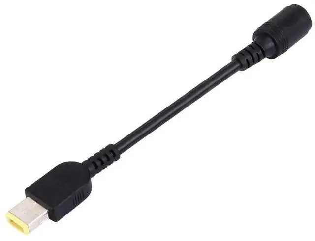 Alt view image 3 of 5 - JAENFONG Big Square Male (First Generation) to 7.9 x 5.5mm Female Interfaces Power Adapter Cable for Laptop Notebook, Length: 10cm