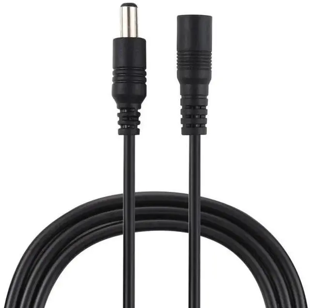 Main image of JAENFONG 1m 22AWG 5.5 x 2.1mm Female to Male DC Power Supply Plug Extension Cable for Laptop