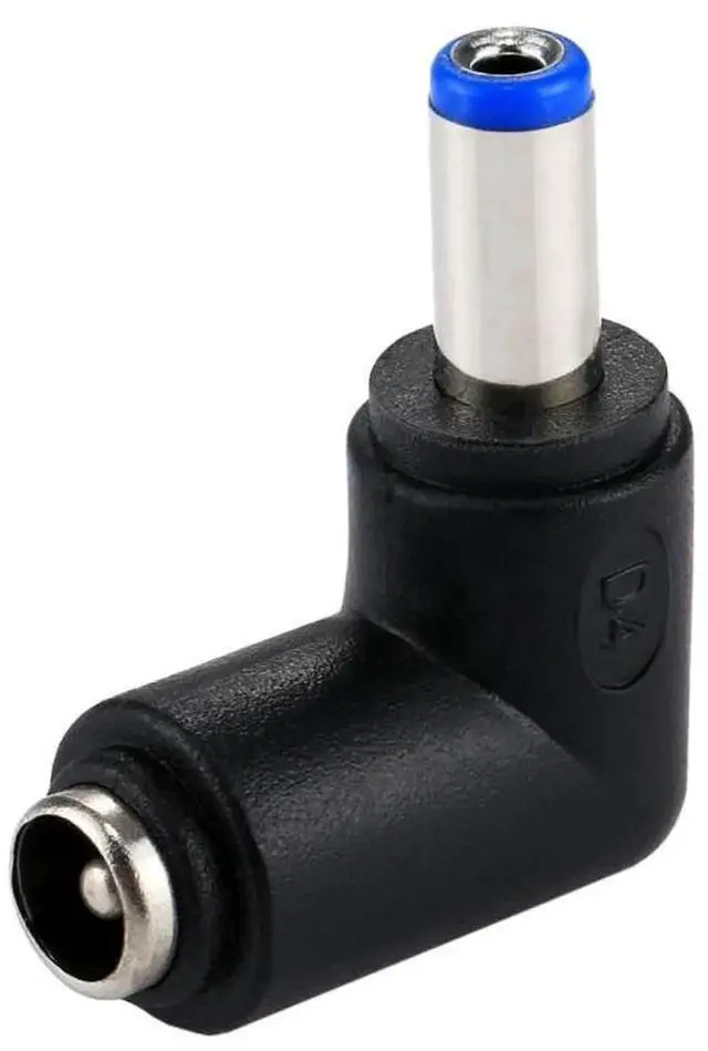 Alt view image 3 of 6 - JAENFONG DC 5521 Male to DC 5521 Female Connector Power Adapter for Laptop Notebook, 90 Degree Right Angle Elbow