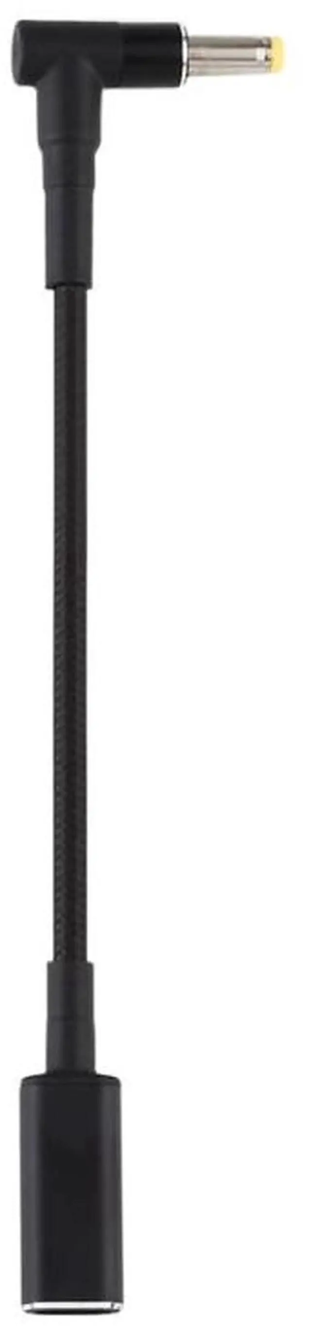 Alt view image 2 of 5 - JAENFONG PD 100W 18.5-20V 4.8 x 1.7mm Elbow to USB-C / Type-C Adapter Nylon Braid Cable