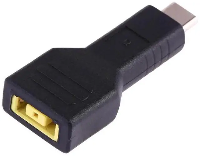 Alt view image 2 of 4 - JAENFONG Power Adapter for Big Square Female to USB-C / Type-C Male Plug