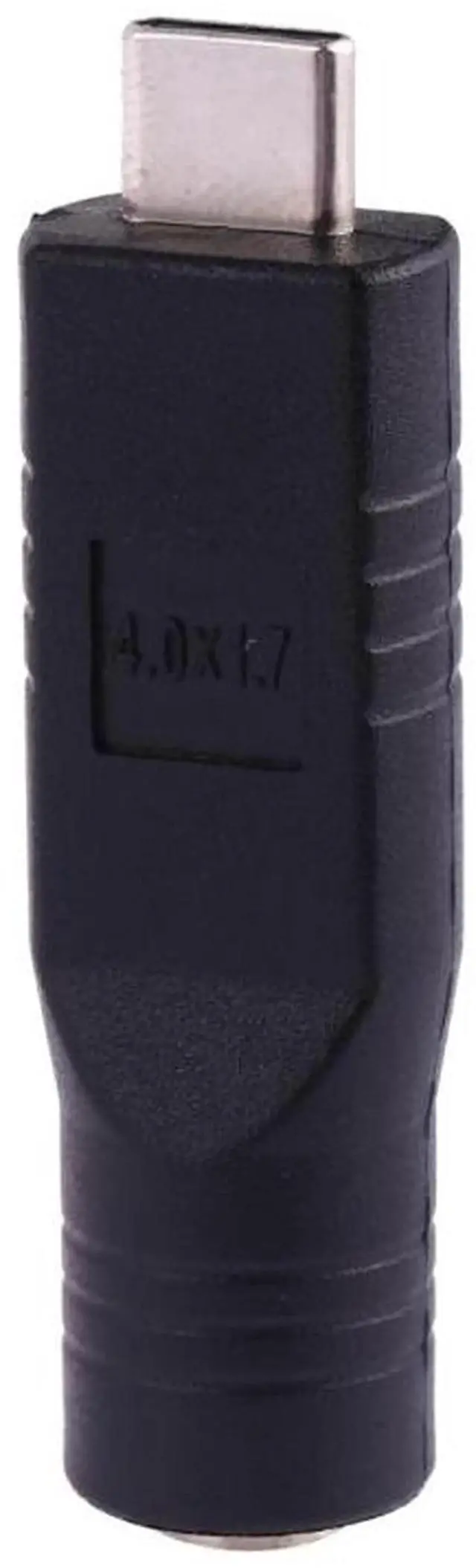 Alt view image 2 of 4 - JAENFONG 4.0 x 1.7mm Female to USB-C / Type-C Male Plug Adapter Connector