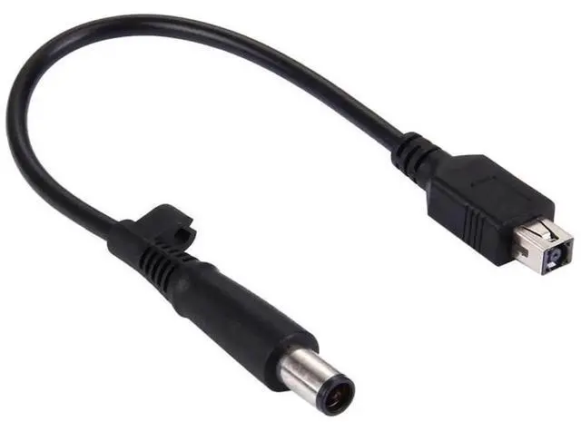 Main image of JAENFONG 4.5 x 3.0mm Female to 7.4 x 5.0mm Male Interfaces Power Adapter Cable for Laptop Notebook, Length: 20cm