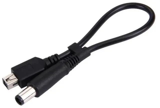 Alt view image 3 of 4 - JAENFONG 4.5 x 3.0mm Female to 7.4 x 5.0mm Male Interfaces Power Adapter Cable for Laptop Notebook, Length: 20cm