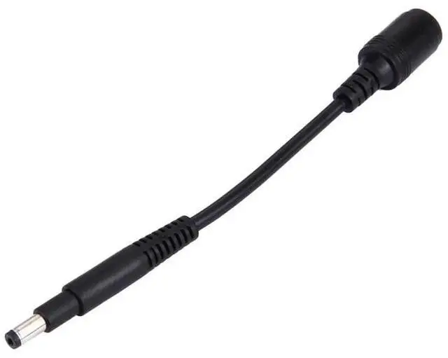 Alt view image 3 of 4 - JAENFONG 4.8 x 1.7mm Male to 7.4 x 5.0mm Female Interfaces Power Adapter Cable for Laptop Notebook, Length: 10cm