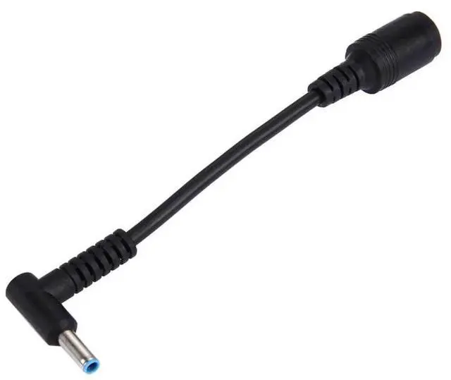 Alt view image 4 of 5 - JAENFONG 4.5 x 3.0mm Bent Male to 7.4 x 5.0mm Female Interfaces Power Adapter Cable for Laptop Notebook, Length: 10cm