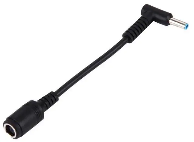 Alt view image 5 of 5 - JAENFONG 4.5 x 3.0mm Bent Male to 7.4 x 5.0mm Female Interfaces Power Adapter Cable for Laptop Notebook, Length: 10cm
