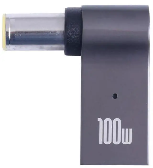 Alt view image 5 of 5 - JAENFONG 100W USB-C / Type-C Female to DC 7.9x5.0mm Male Computer Charging Adapter for