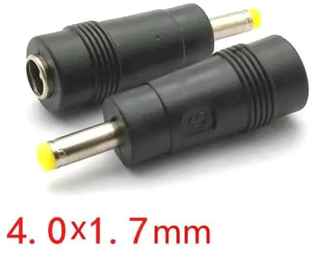 Alt view image 2 of 4 - JAENFONG 50 PCS 5.5 x 2.1mm to 4.0 x 1.7mm DC Power Conversion Head Power Connector
