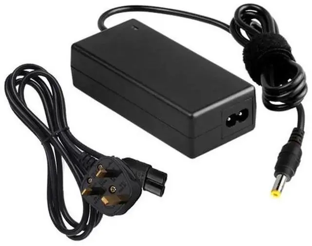 Main image of JAENFONG UK Plug AC Adapter 19V 4.74A 90W for Toshiba Laptop, Output Tips: 5.5x2.5mm Black