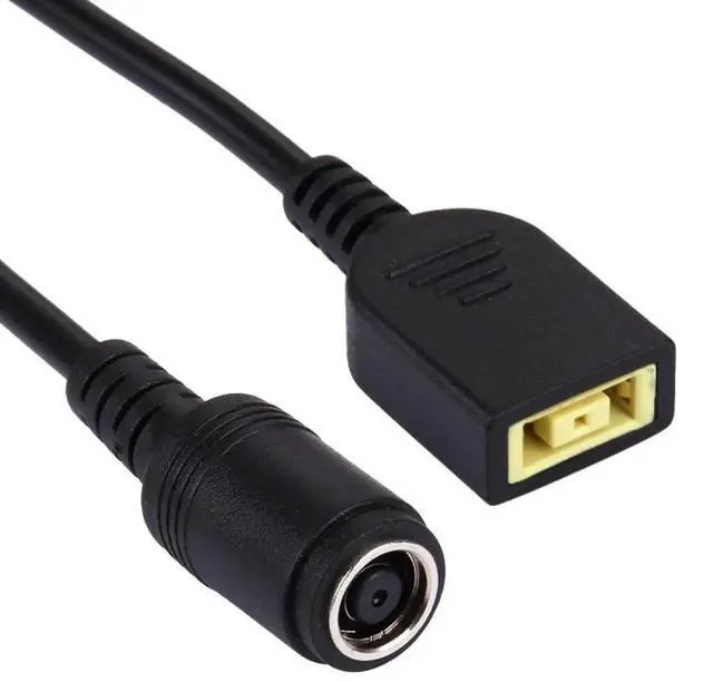 Alt view image 4 of 4 - JAENFONG Big Square Female (First Generation) to 7.9 x 5.5mm Female Interfaces Power Adapter Cable for Laptop Notebook, Length: 10cm