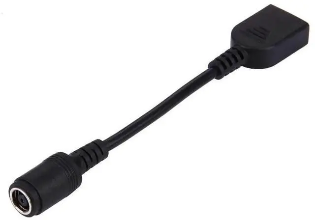 Alt view image 3 of 4 - JAENFONG Big Square Female (First Generation) to 7.9 x 5.5mm Female Interfaces Power Adapter Cable for Laptop Notebook, Length: 10cm