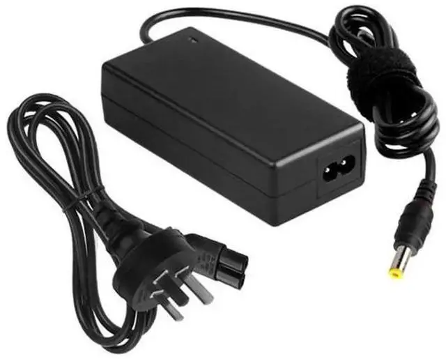 Main image of JAENFONG US Plug AC Adapter 19V 3.42A 65W for Toshiba Laptop, Output Tips: 5.5x2.5mm Black